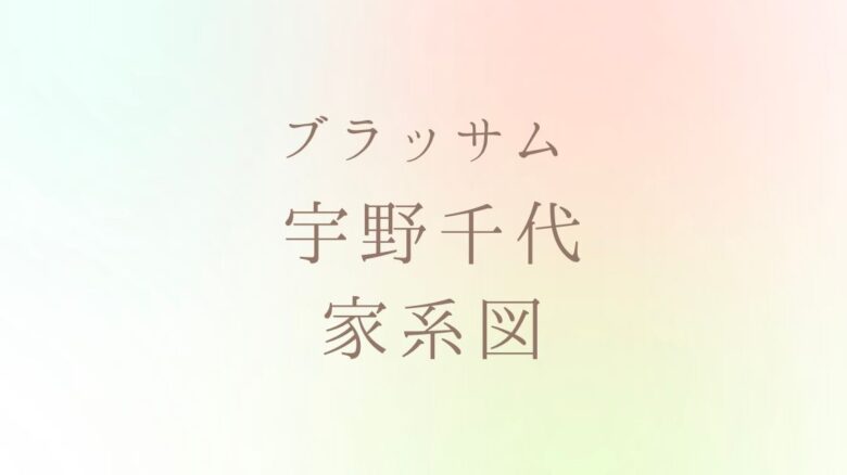 宇野千代の家系図