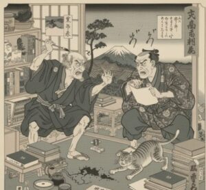 葛飾北斎と曲亭馬琴