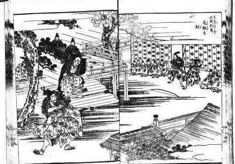 曲亭馬琴と葛飾北斎の椿説弓張月
