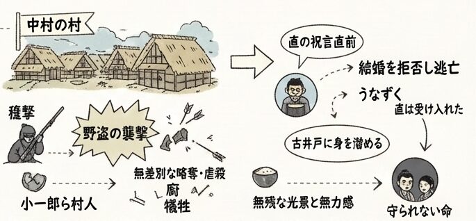 豊臣兄弟第２話あらすじ図解