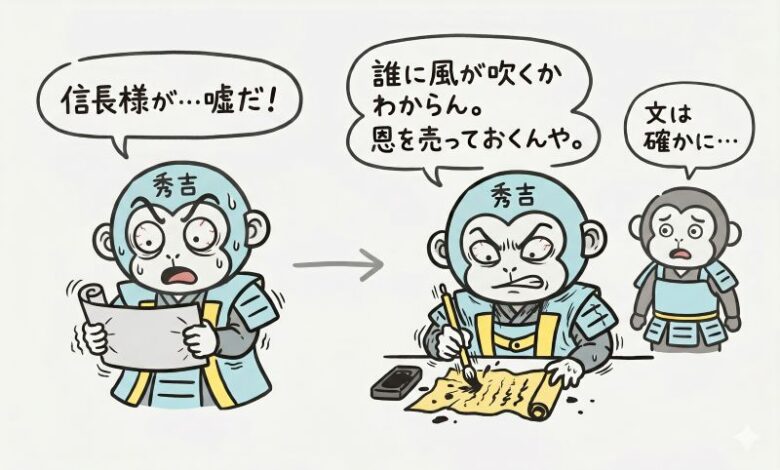 豊臣兄弟ネタバレ吹き出し28話-2